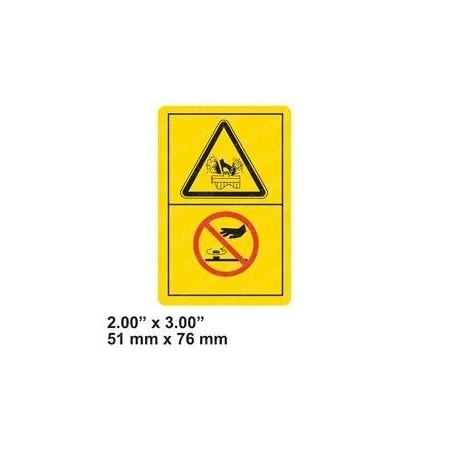Genie REPLACEMENT DECAL WARN EXPLOSI 237726GT