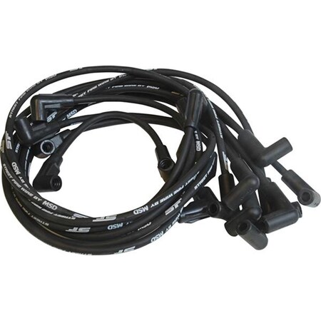 Powerplay 5562 Street Fire Wires Spark Plug Wire Set, Black PO366934