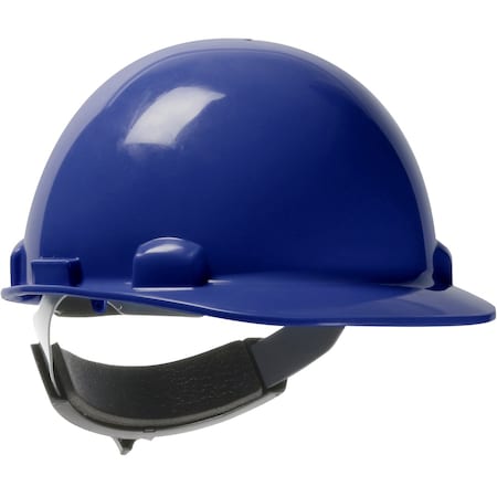 Dynamic Cap Style Smooth Dome Hard Hat w/HDPE Shell, 4-Point Textile Suspension, Swing Wheel-Ratchet Adj. 280-HP341SR-08