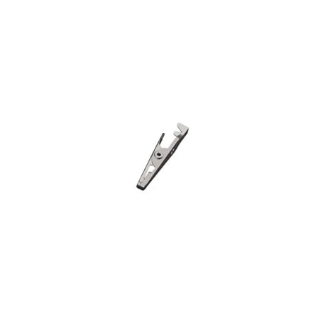 Keystone Electronics Alligator Clip - Medium withBlack Insulator 5040