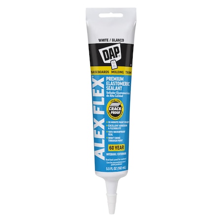 Dap White, 5.5 oz, PK12, 5.5 oz, White 7079811455