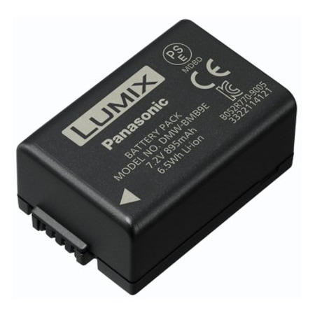 Panasonic DMWBMB9 Digital Camera Battery - For Camera - Battery Rechargeable - 895 mAh - 7.2 V DC DMW-BMB9