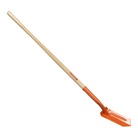 Corona Tools Trench Shovel, 35 degree, 4 in. Head, Ash Hardwood Handle SS 64104