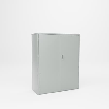 Pucel Heavy Duty Storage Cabinet, 48 in W x 60 in H x 19 in D, Gray HDSC-4860-19-3