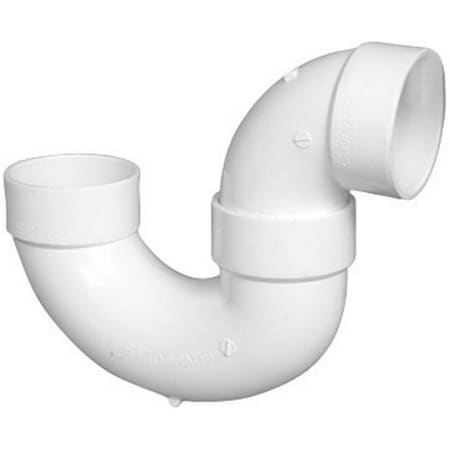 Charlotte Pipe And Foundry PVC00706X0600HA 1.5 in. P-Trap with Solvent Weld Joint 42717