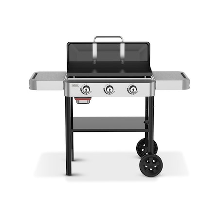 Weber Griddle Flat Top Gas Grill, 36,000Btu , Liquid Propane, 3-Burner, 504 sq-in Primary Cooking Surface 1501005