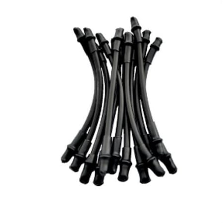 Mor-Medical International Special Heavy Level 5 Maximus Strength Resistance Tubes - Black, Set of 12 MSRT-BLACK