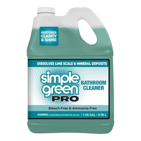 Simple Green Bathroom Cleaner, 1 gal, Jug, Unscented 1710100451128