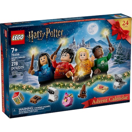 Lego Harry Potter 2025 Advent Calendar Building Set Multi 278 pc 76456