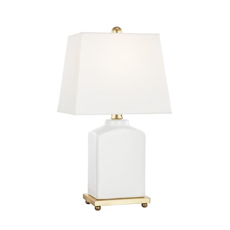 Mitzi Brynn 1 Light Table Lamp 9.5 In. Cloud HL268201-CL