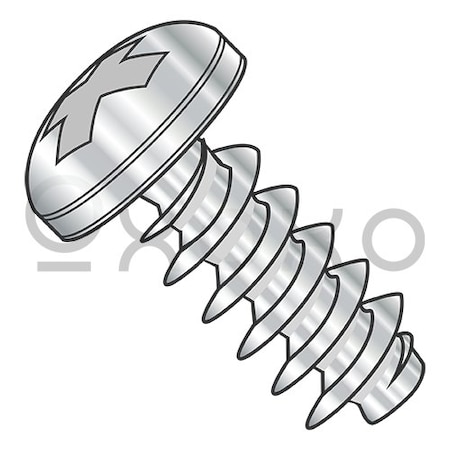 M3.5-1.57X9 Metric Phillips Pan Head PT Alternative 30 Deg. Full Thread A2 Stainless Steel, 4500PK