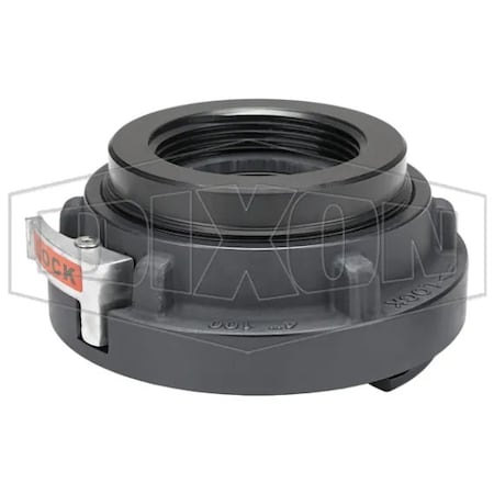 Dixon Rocker Lug Female Adapter with Buna-N Gasket, 4 x 2-1/2 in, Storz x Rigid Female NST NH, 70DegF FSA4025F