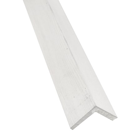 Timberchic Wood, White, 48 in L, 1.25 in W, Stained 306