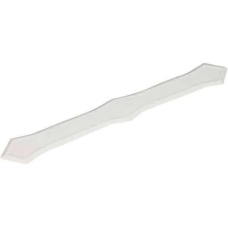Spectra Metals White Aluminum Pipe Downspout Band DPBRTW