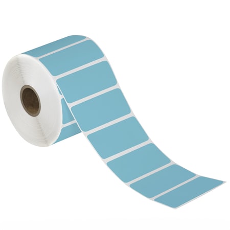 Tape Logic 3 x 2in Blue Desktop Direct Thermal Label, 12PK THD377