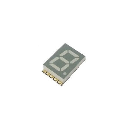American Opto 0.51in. Single Digit Display, Color: White, Wavelength or CIE: X = 0.29, Y = 0.29, SMA511W G/W