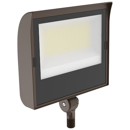 Westgate BUILDER SERIES FLOOD LIGHT ADJUST 50/80/100W TUNE 30/40/50K 140LM/W PHOTOCELL, 1/2in KNUCKLE, Bronze LFXE-MD-50-100W-MCTP-KN-P