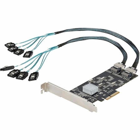 Startech.Com 8 Port 6Gbps SATA PCIe Card Controller 8P6G-PCIE-SATA-CARD