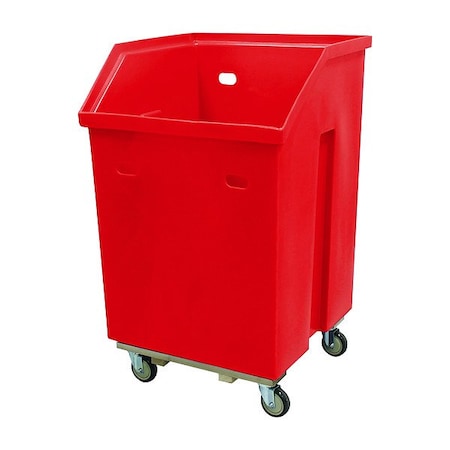 Royal Basket Trucks Linen Cart, 29" L, Red G11-RDX-LCA-4UNN