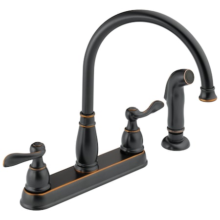 Delta Windemere Two Handle Kitchen Faucet 21996LF-OB