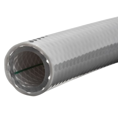 Zoro Select Steel Wire Reinforced PVC Tubing, Clear ZUSA-HT-4064