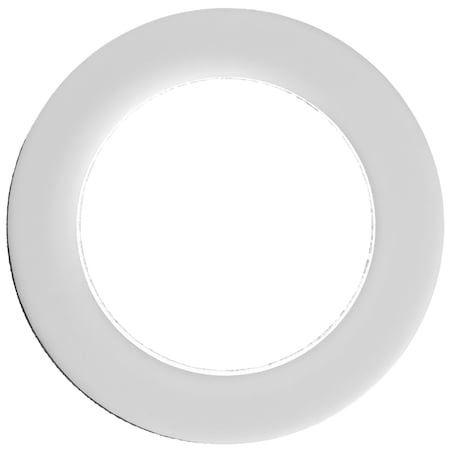 Zoro Select CamGrvGskt, Blk/Wht, 3/32", PTFE-EncapViton ZUSA-CAM-VENV-3/4