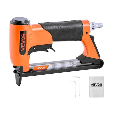 Vevor Pneumatic Staple Gun 20 Gauge for 50 Series Fine Wire Staples 1/2 in Crown MT5016S