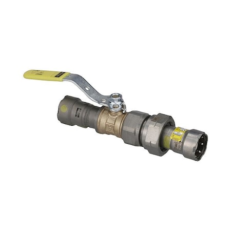 Viega Manual Two-Way Ball Valve, 6.62 in L 30690