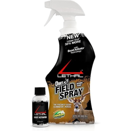 Lethal Dirt X3 717E67-31ZC Field Spray with Activator, Dirt, Liquid, 31 oz Bottle 9717E67-31ZC6