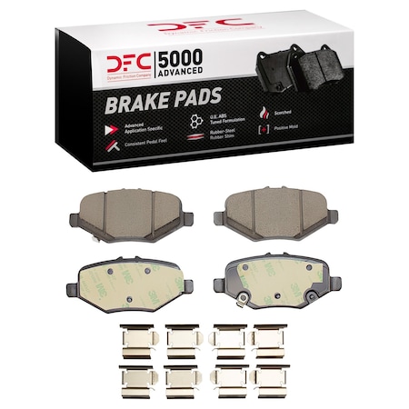 Dfc 5000 Advanced Disc Brake Pad Set,  1552-1612-01