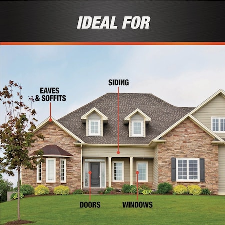 Dap Dynaflex Ultra 10.1 Oz. Light Gray Advanced Exterior Sealant for Window Door & Siding 7079818219