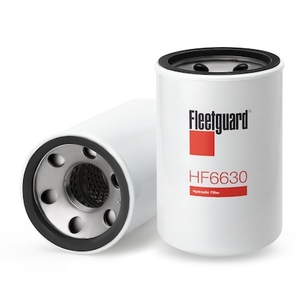 Fleetguard Hydraulic Filter, 5.8125 in, Spin-On HF6630