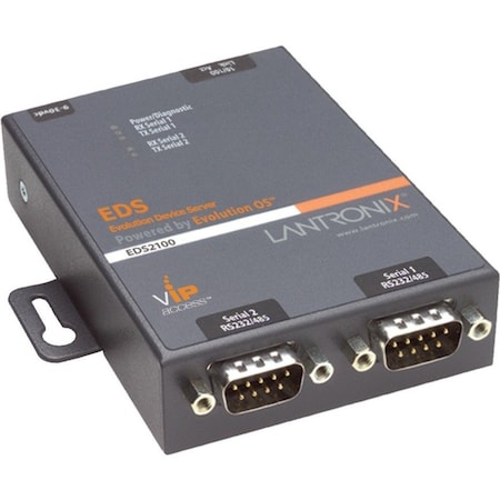 Lantronix DUAL PORT 10/100 DEVICE SERVER /W LINUX, ROHS ED2100002-LNX-01