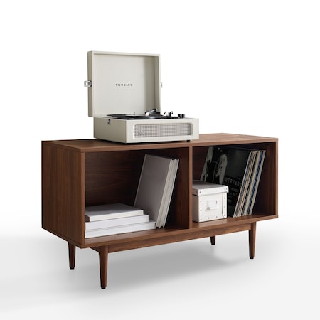 Crosley Liam Medium Record Storage Console Cabinet CF1116-WA