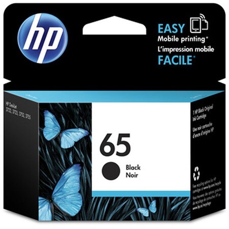 Hp 65 (N9K02AN) Black Original Ink Cartridge (120 Yield) N9K02AN
