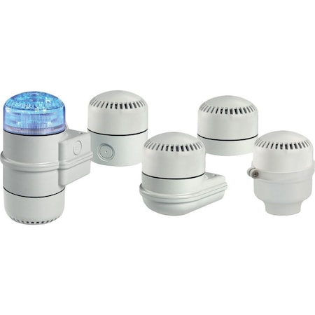 Federal Signal Base, Gray, LED SLMBS-012-024GY