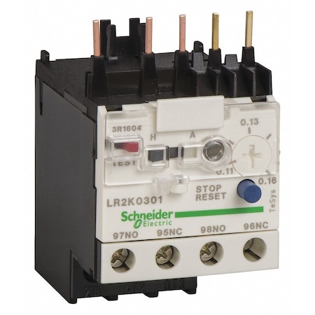 Square D BIMETALLIC OVERLOAD RELAY 575VAC 14 LR2K0321