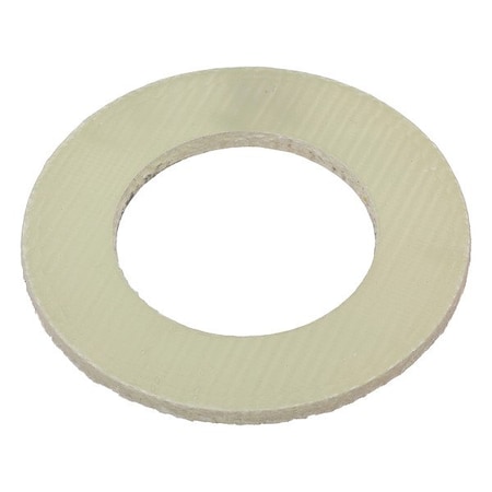 Zoro Select Flat Washer, For Screw Size 7/8 in , Fiberglass Not Applicable Finish, 10 PK Z8351