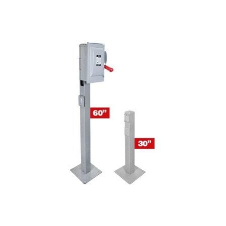 Orbit Brass Single Flip Lid Cover for Duplex Receptacle PP-60-B