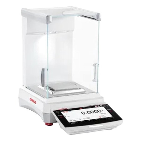 Ohaus Lab Scale, 120 g Cap., TFT Touchscreen EXP124N/AD