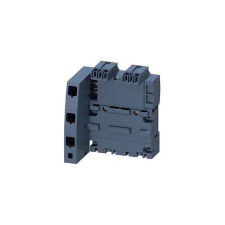 Siemens 3-phase busbar with infeed left for 2 circuit breakers Size S00 and S0 3RV2917-1A