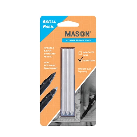 Faro Tools Faro Mason Spare Refill Pack, Soapstone 5.6mm, 3PK 59463
