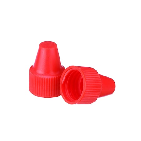 Wheaton Dropper Tip Cap, 13-425, Orange, PK 1000 W242533-A