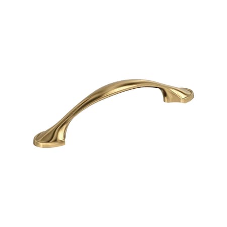 Amerock Fairfield 3-3/4 inch (96mm) Center-to-Center Champagne Bronze Cabinet Pull, 10PK 10VMP37220CZ