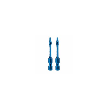 Sm Products T10 Torx Impact Driver Bits, 2 In., 2-Pk. 19051