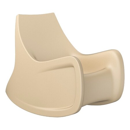 Cortech Radial Rocker with Sand Door, Sand Seat, 30 in W 45 1/2 in L 40 in H, Polyethylene Seat 146484SDS