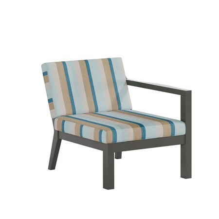 Polybird BREEZE DEEP SEAT SECTIONAL PIECE LEFT CHAIR        COFFEE POLYBIRD P101-CF-GAMI