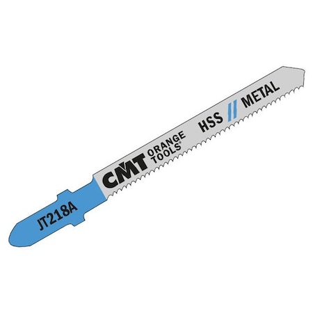 Cmt JIG SAW BLADES METAL/FINE CURVE (HSS) 3inx 21TPI (5-PCS.) JT218A-5