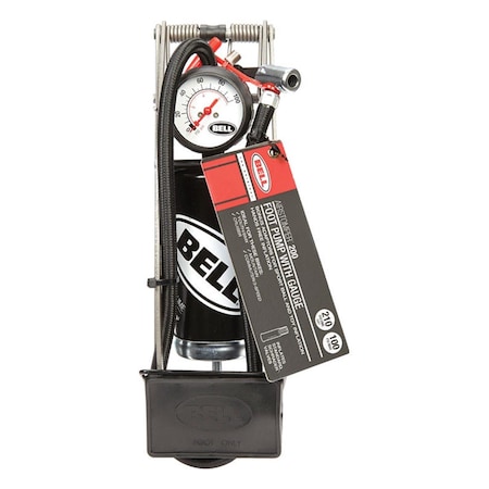 Bell Sports Foot Steel Bike Pump BE5360