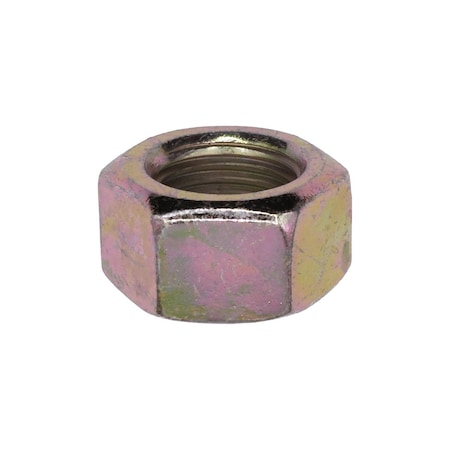 Auveco Grade 8 Hex Nut 1/2in-20 Zinc Yellow, 50PK 15653